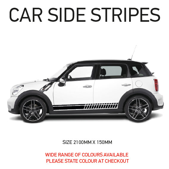 NEO01158A Universal Side Stripe Will Fit Any Car Van
