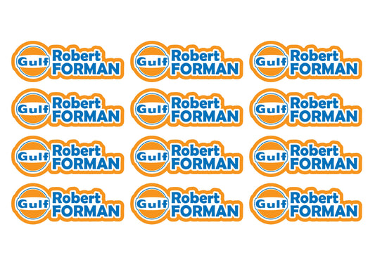 Logo Race Name Stickers For 1/5th scale Radio Controlled Vehicle A4,A5 Available