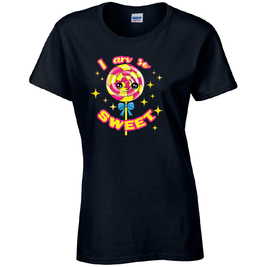 I Am So Sweet T-Shirt Available in Black Grey and White TF25CL17