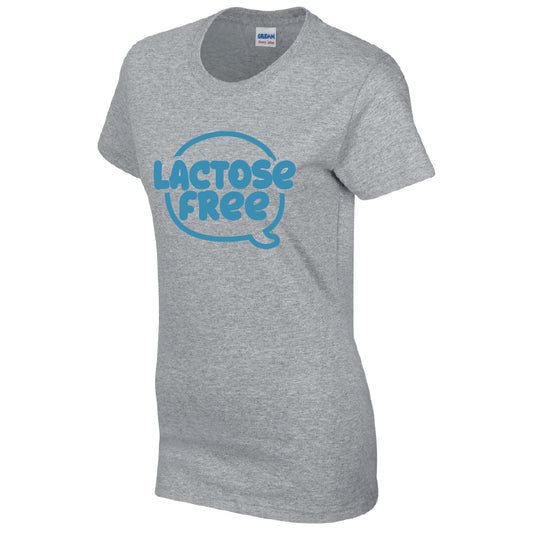 Lactose Free T-Shirt Available in Black Grey and White TF25CL25