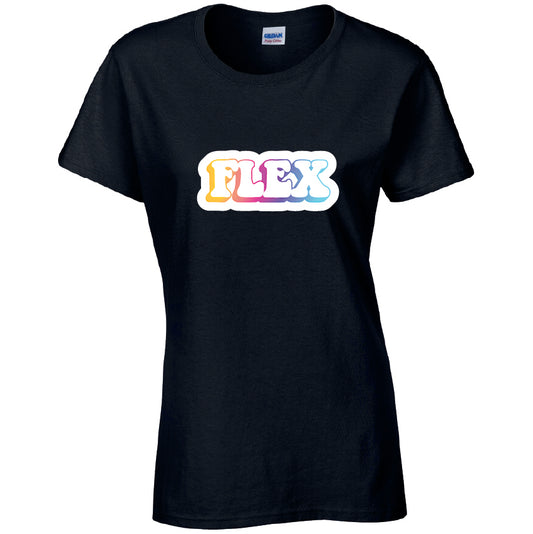 Flex T-Shirt Available in Black Grey and White TF25CL40