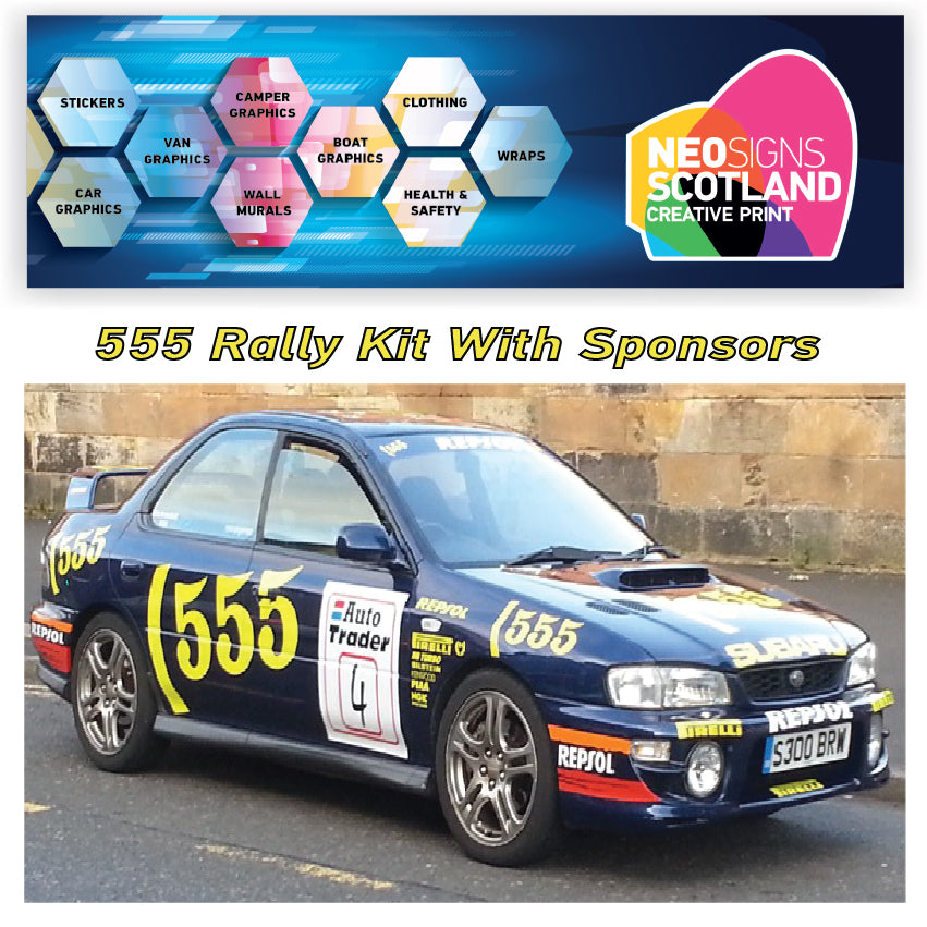 Subaru 555 rally kit