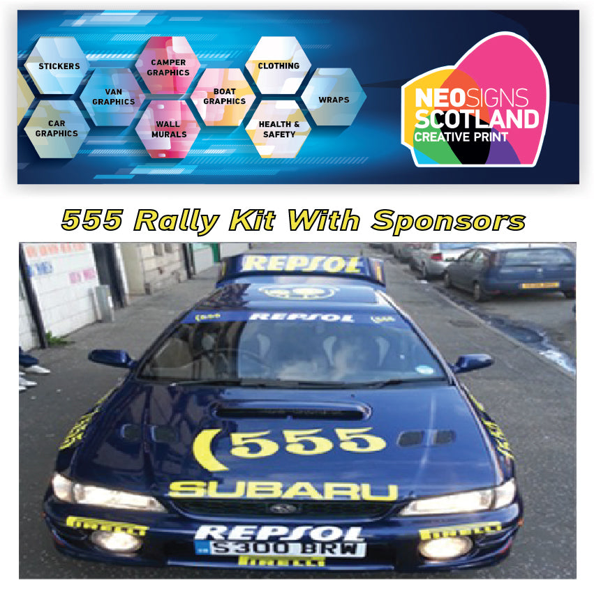 Subaru 555 rally kit