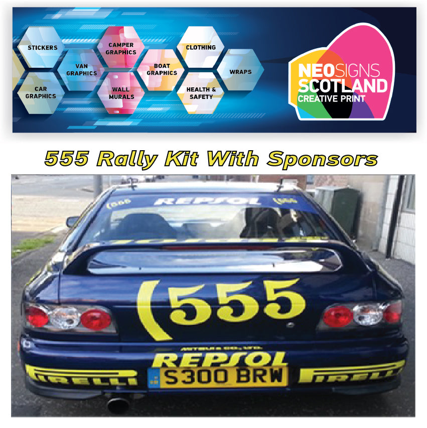 Subaru 555 rally kit