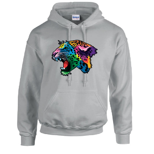 Leopard Animal Unisex Cotton Hoodie 5 sizes 3 Colours Available Printed HD17