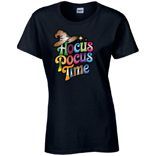 Hocus Pocus Time Halloween T-Shirt Available in 7 Colours HWCL22