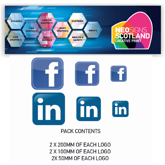 MP10-MP18 Social Media Pack Graphics Kit Sign Writing Vehicle lettering Livery