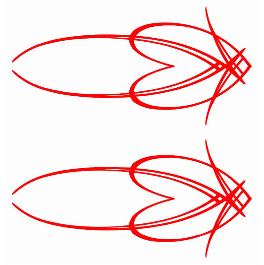 NEO00545-NEO00550 Pinstripe Design 1 Car Bike Van Truck Boat Vinyl Graphic Sticker Decal Various Designs Available