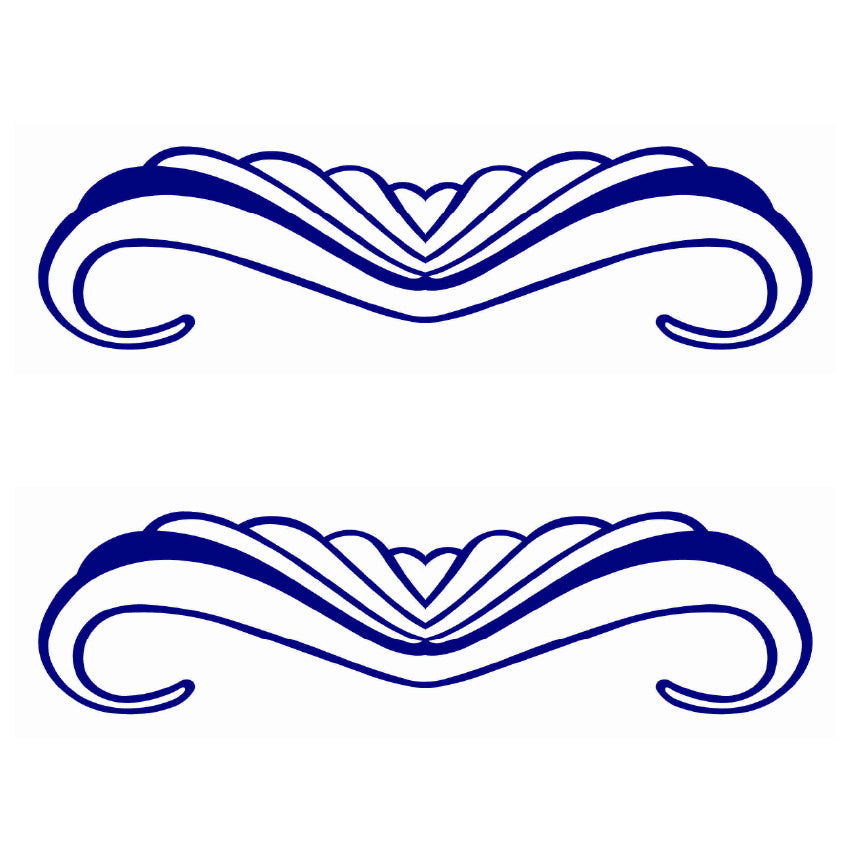 NEO00545-NEO00550 Pinstripe Design 1 Car Bike Van Truck Boat Vinyl Graphic Sticker Decal Various Designs Available