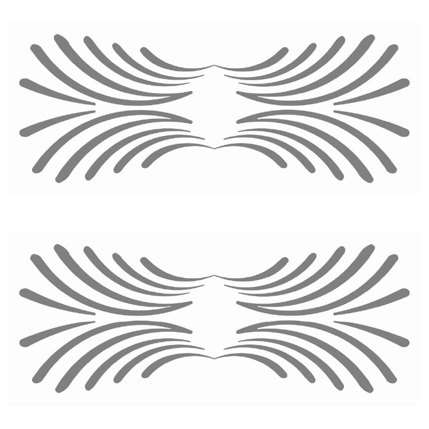 NEO00545-NEO00550 Pinstripe Design 1 Car Bike Van Truck Boat Vinyl Graphic Sticker Decal Various Designs Available