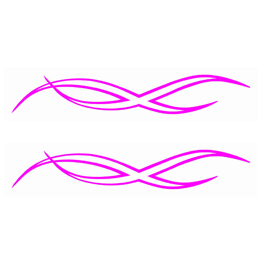NEO00545-NEO00550 Pinstripe Design 1 Car Bike Van Truck Boat Vinyl Graphic Sticker Decal Various Designs Available