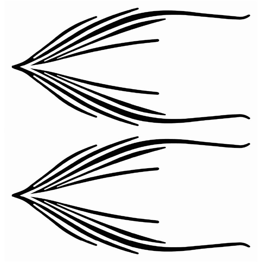 NEO00551-NEO00560 Pinstripe Design 7 Car Bike Van Truck Boat Vinyl Graphic Sticker Decal Various Designs Available