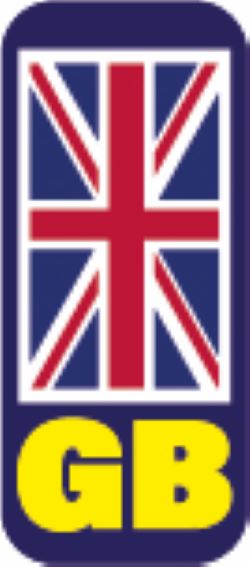 PLATE13-24 GB car number plate stickers union jack no eu flag brexit - Vinyl Car Various Flags Available