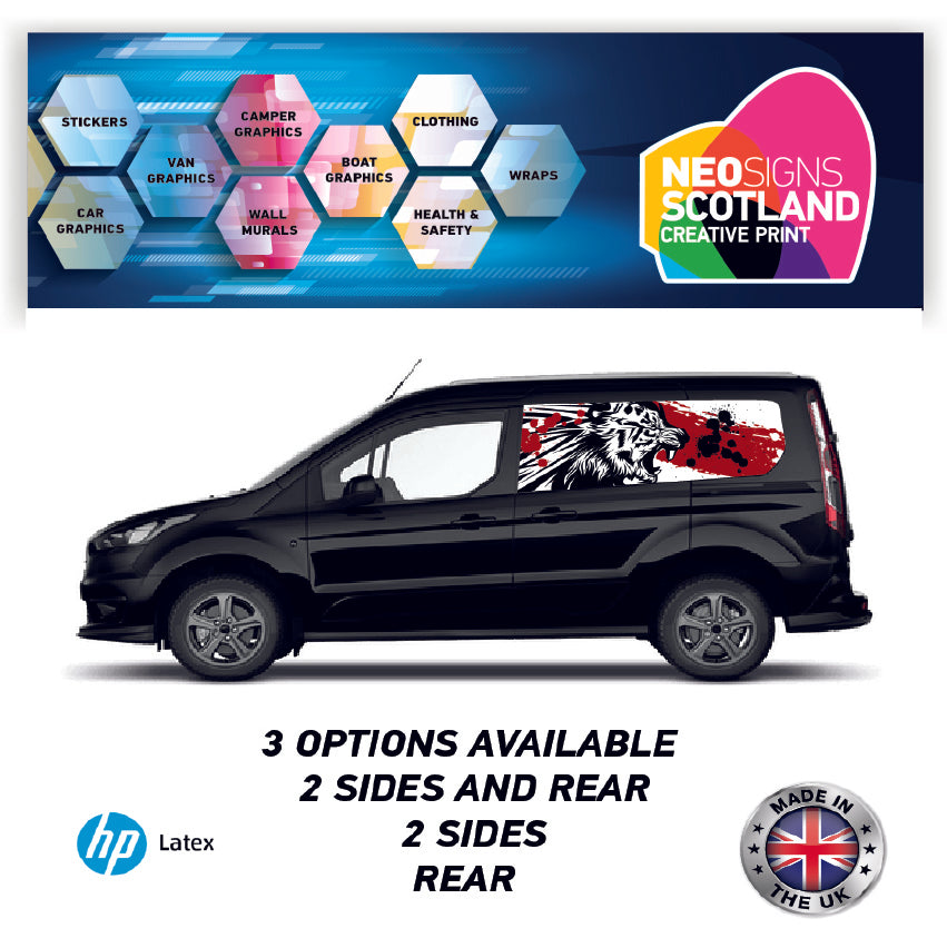 SMFC15 Tiger Small Van Panel Wrap Kit