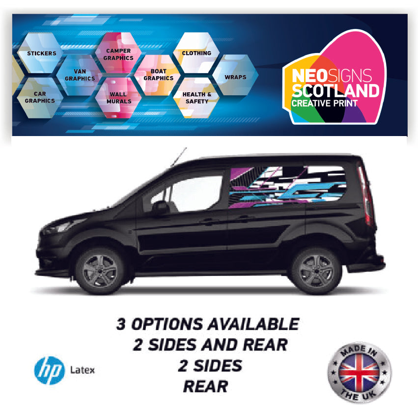 SMFC02 Pattern Small Van Panel Wrap Kit