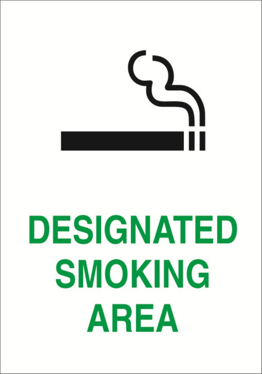 No Smoking A4 Sticker (x2 210mm x 297mm) Health And Safety Warning Sticker Latex Printed SMOK002-41