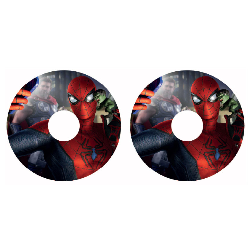 WCGW002 Spiderman 24 Inch Wheelchair Spoke Guard Sticker
