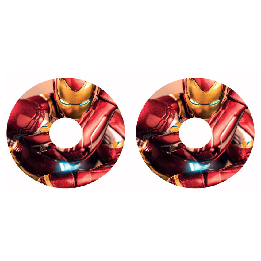 WCGW015 Iron Man 24 Inch Wheelchair Spoke Guard Sticker