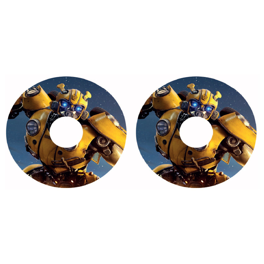 WCGW021 Bumblebee 24 Inch Wheelchair Spoke Guard Sticker