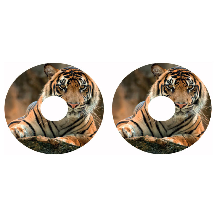 WCGW037 Tiger 22 Inch Wheelchair Spoke Guard Sticker