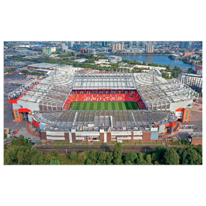 WG049 Manchester Stadium Printed Wall Sticker Vinyl Various Sizes