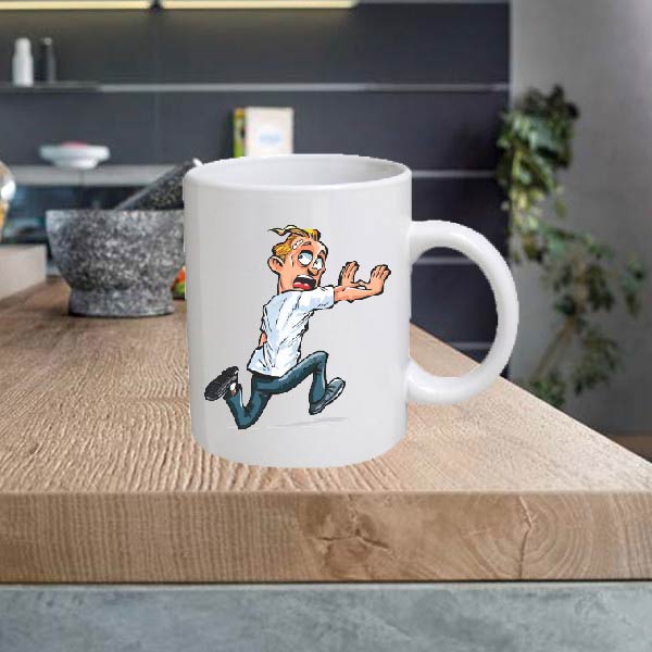 CARPRO24 Cartoon Pro 11oz Ceramic printed mug funny cup gift tea coffee costa