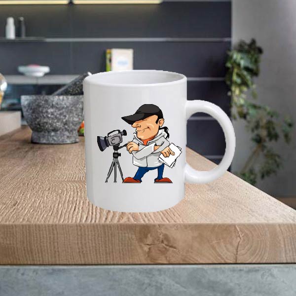CARPRO26 Cartoon Pro 11oz Ceramic printed mug funny cup gift tea coffee costa