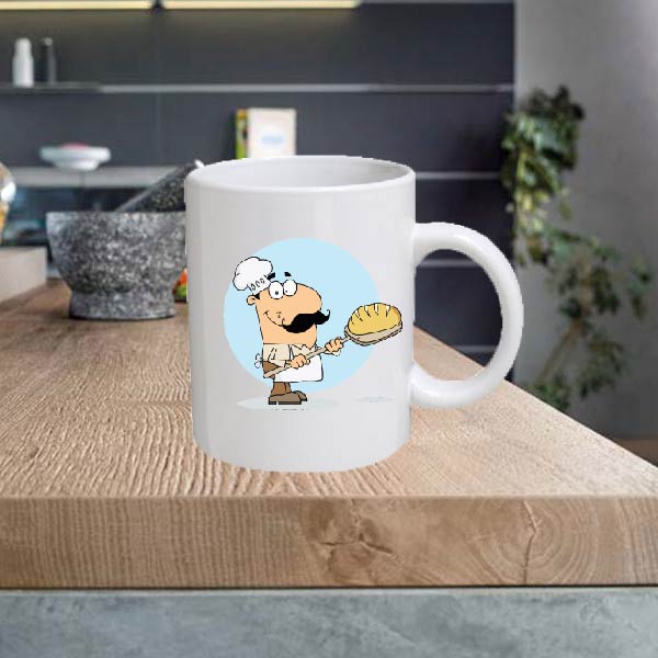 CARPRO03 Cartoon Pro 11oz Ceramic printed mug funny cup gift tea coffee costa