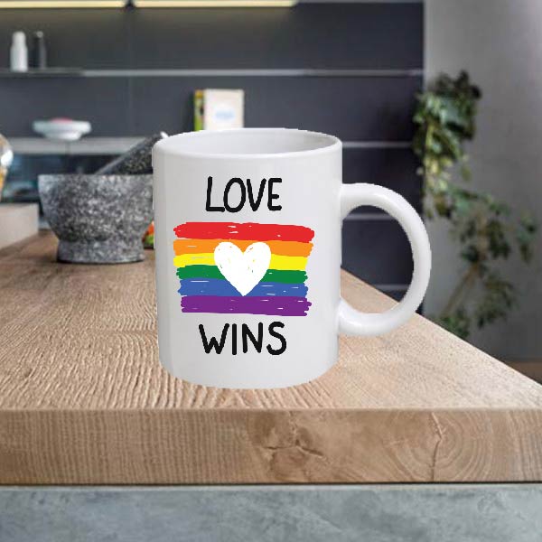 LGBT04 LGBT 11oz Ceramic printed mug funny cup gift tea coffee costa