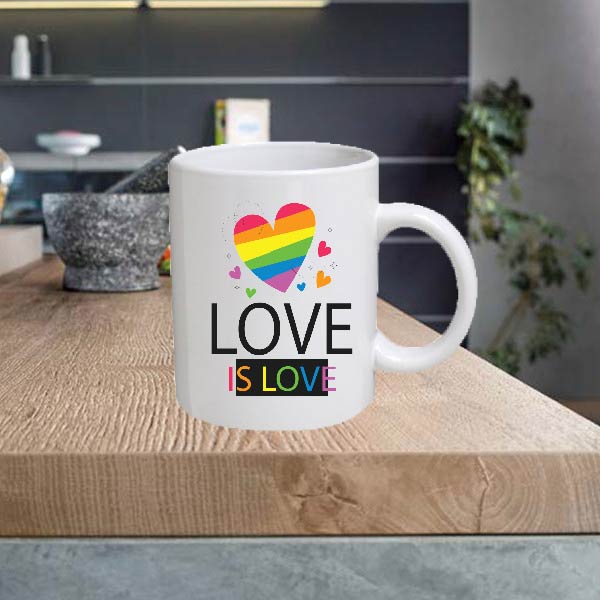LGBT07 LGBT 11oz Ceramic printed mug funny cup gift tea coffee costa