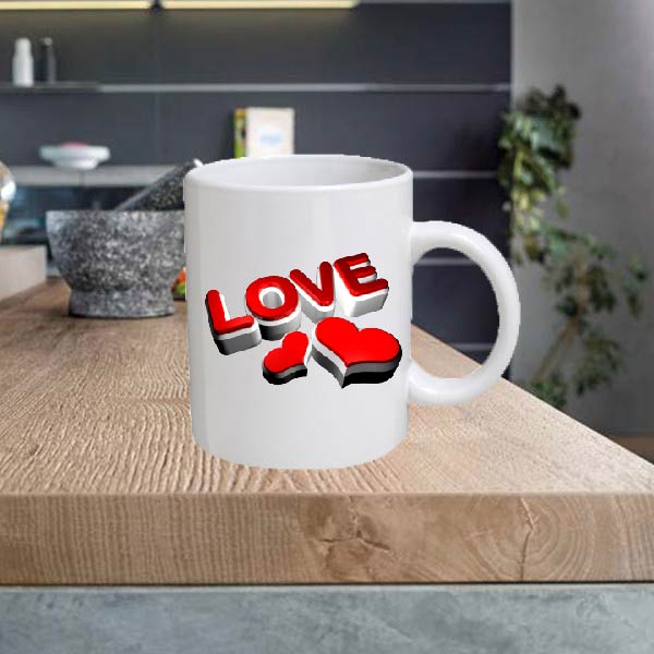 SPECOCC01 Love 11oz Ceramic printed mug funny gift tea coffee costa