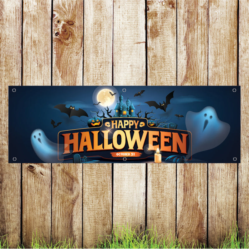 42H Halloween  Banners