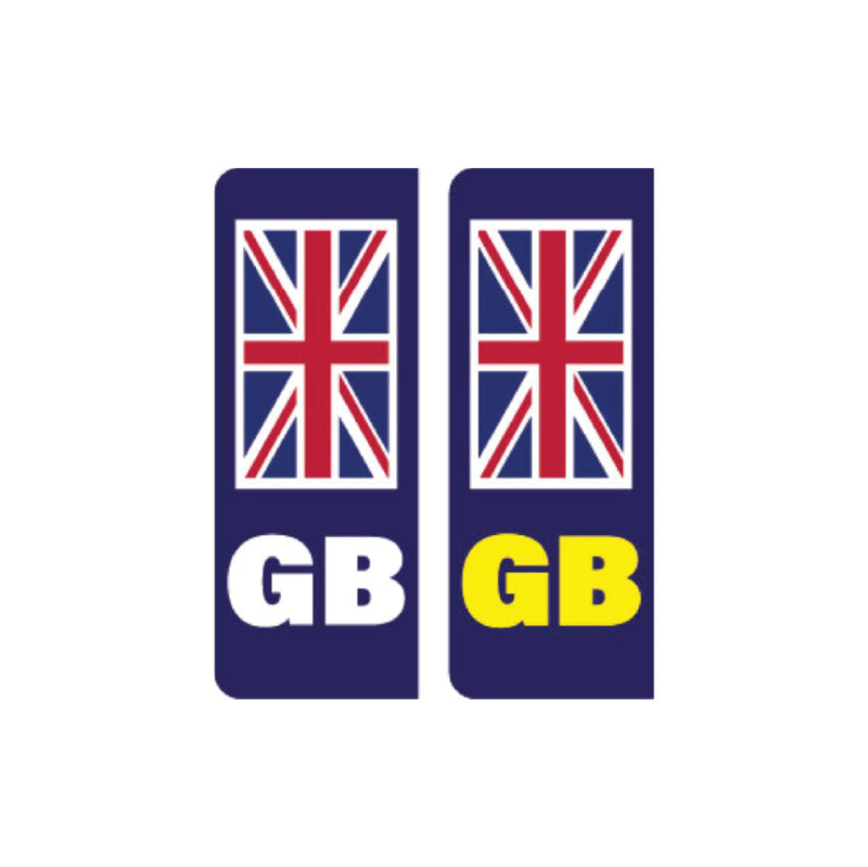 1C Number Plate Flags