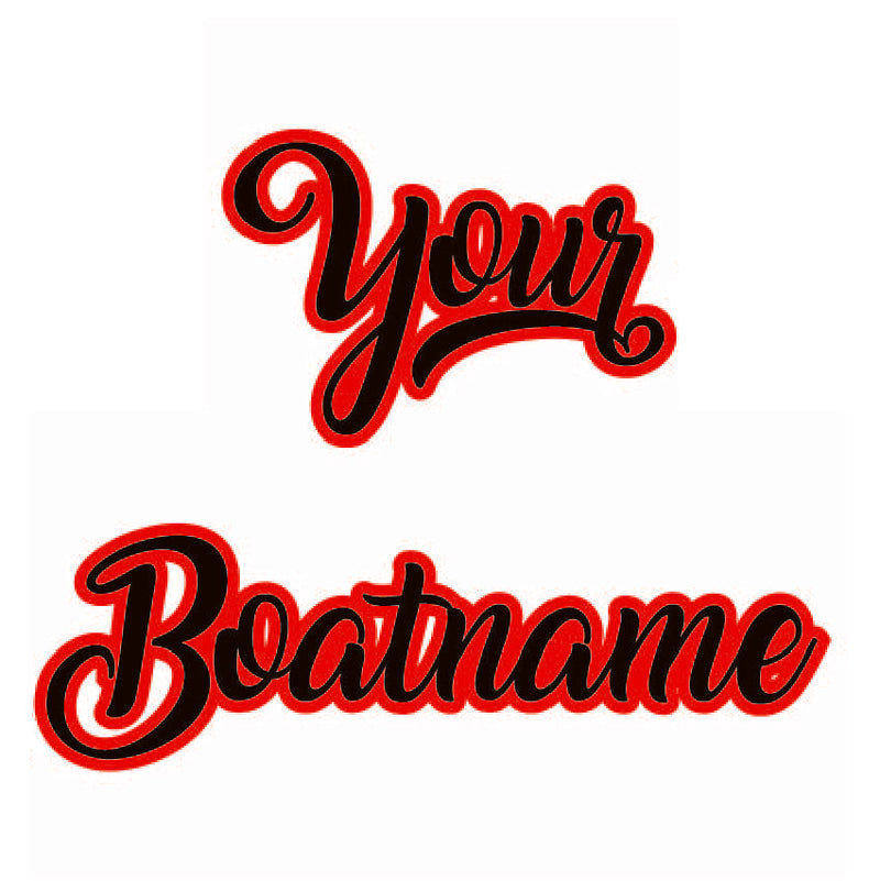 02C Outlined Boat Names