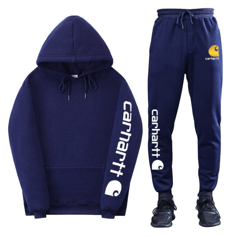 Street Hip Hop Style Unisex Casual Hoodie Sweatshirt Set