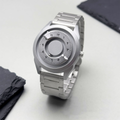 Magnetic Floating Black Technology Creative Personality Waterproof Imported Movement Unisex Quartz Watch