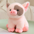Cute and Adorable Little Pig Plush Toy, Soft Stuffed Animal Pig Doll, Comforting Sleep Companion for Kids Birthday Gift