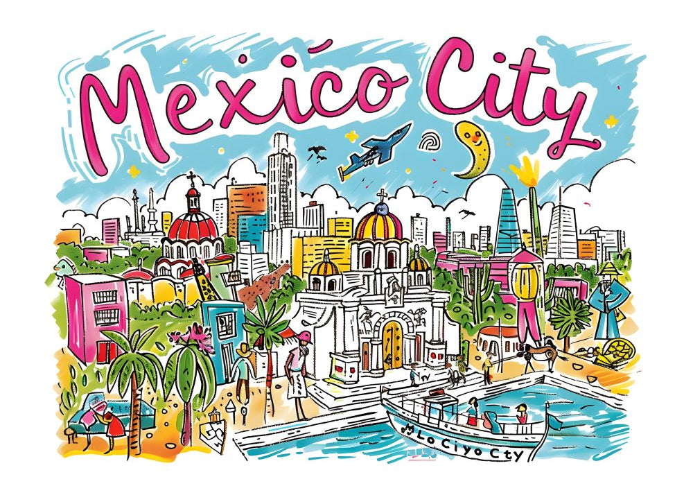 TT06 Trendy Travel Poster Printed | Premium Waterproof & Tear Resistant Full Colour Posters