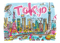 TT105 Tokyo Printed | Premium Waterproof & Tear Resistant Full Colour Posters