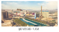 PP106 Las Vegas Panoramic Premium Waterproof & Tear Resistant Poster
