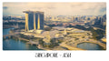 PP108 Singapore Asia Panoramic Premium Waterproof & Tear Resistant Poster