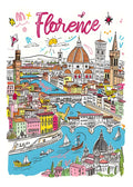 TT10 Florence Printed | Premium Waterproof & Tear Resistant Full Colour Posters