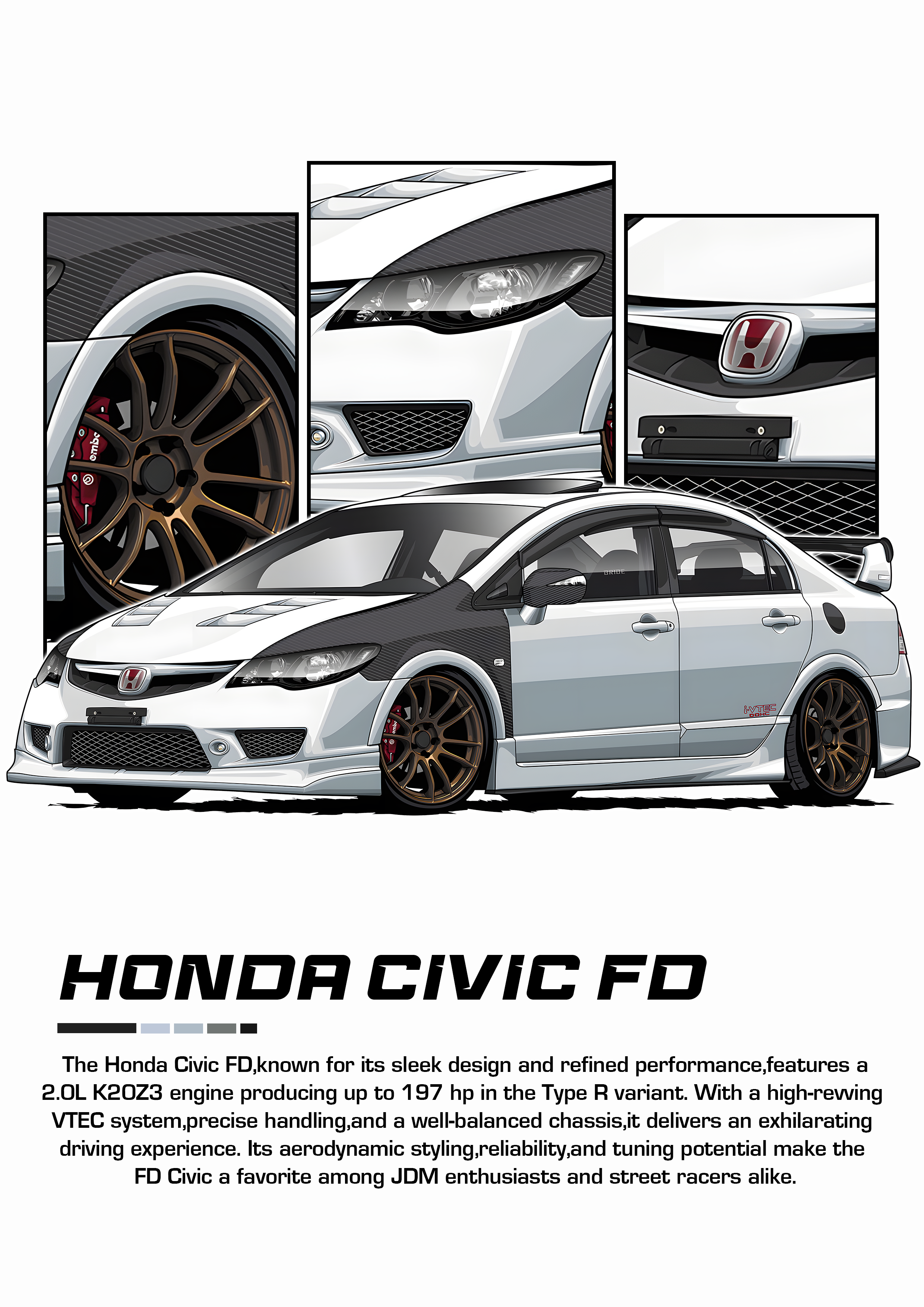 Car Poster Printed | Premium Waterproof & Tear Resistant Full Colour Posters