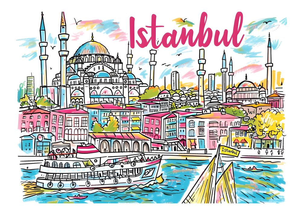 TT06 Trendy Travel Poster Printed | Premium Waterproof & Tear Resistant Full Colour Posters