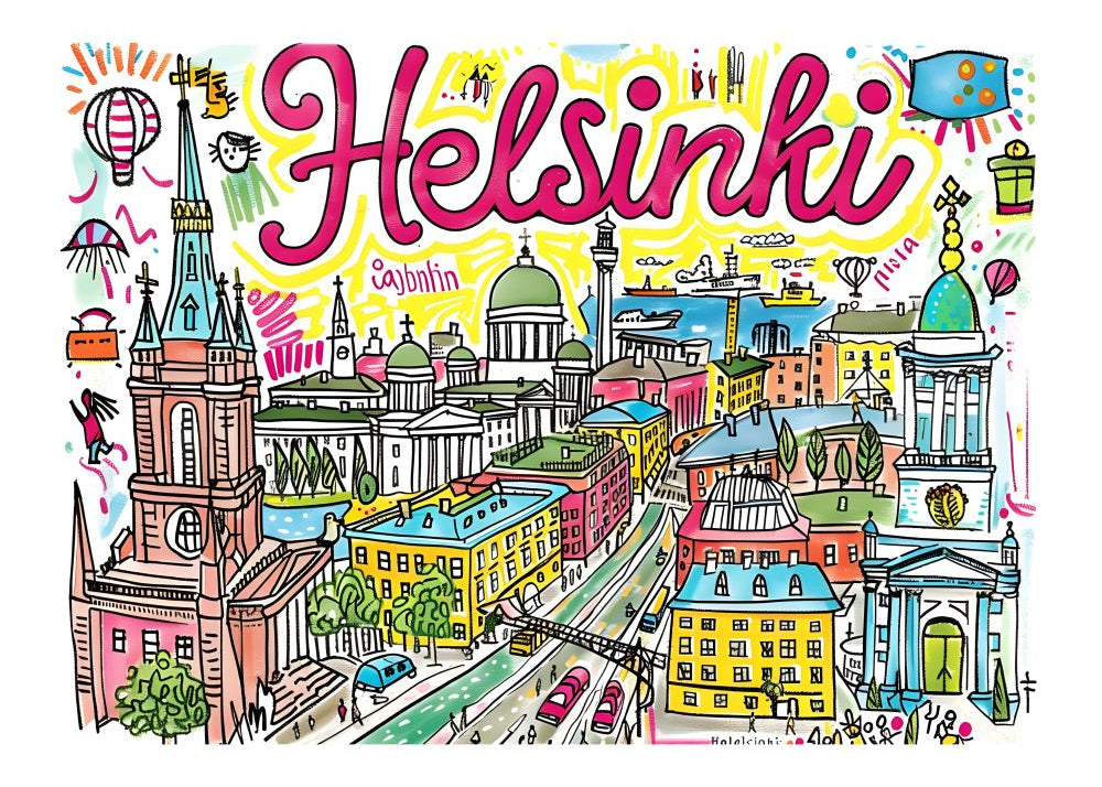 TT06 Trendy Travel Poster Printed | Premium Waterproof & Tear Resistant Full Colour Posters
