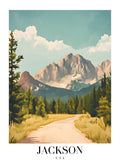 DAV113 Jackson USA Printed | Premium Waterproof & Tear Resistant Full Colour Posters