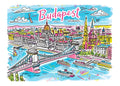 TT113 Budapest Printed | Premium Waterproof & Tear Resistant Full Colour Posters