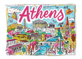 TT114 Athens Printed | Premium Waterproof & Tear Resistant Full Colour Posters