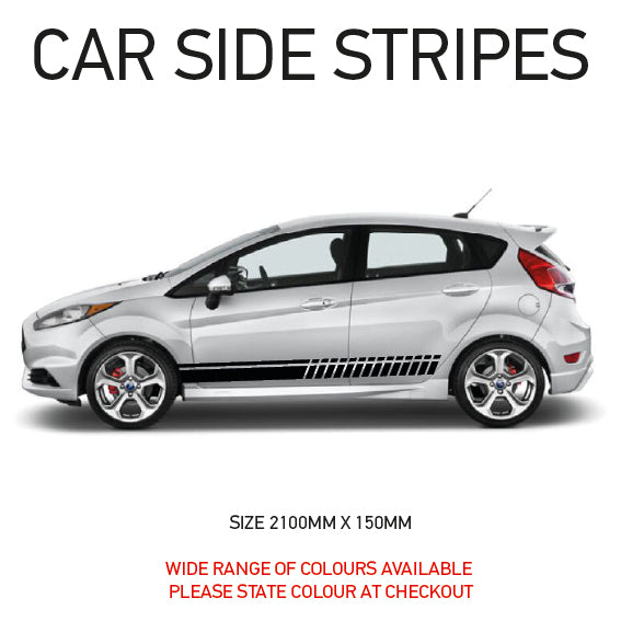 NEO01158A Universal Side Stripe Will Fit Any Car Van