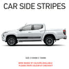 NEO01158A Universal Side Stripe Will Fit Any Car Van